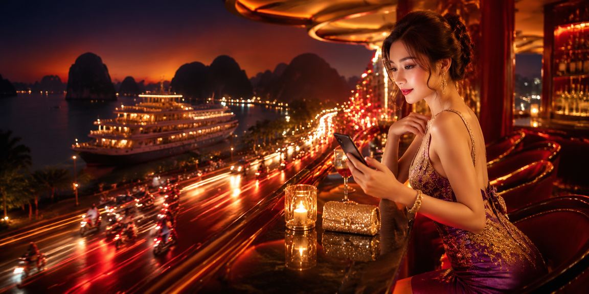 Khu vực VIP và tiền thưởng neon tại Hạ Long trên f1686