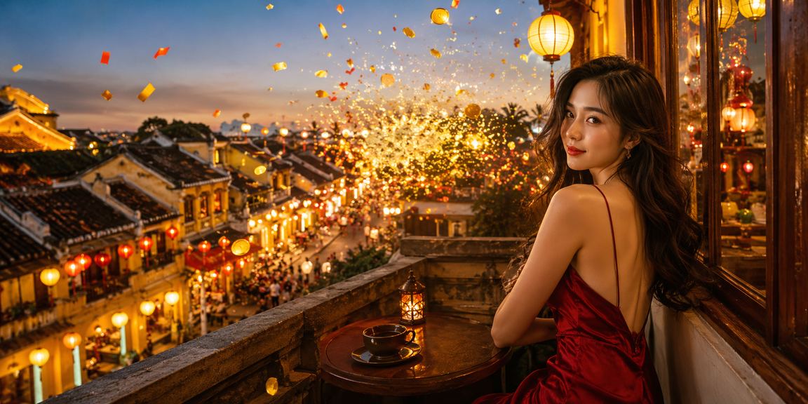 Người dùng xem cá cược casino bên ly cà phê tại Hội An