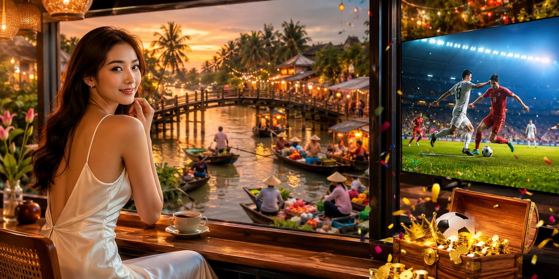 Người dùng tại vùng đồng bằng Mekong xem bóng đá và đặt cược trực tuyến bên cà phê